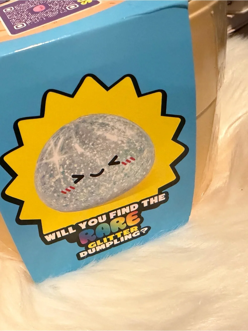 ✨ Mystery Squishy Dumpling – Rare Glitter Edition 🍡 | NEW & SEALED 🎀